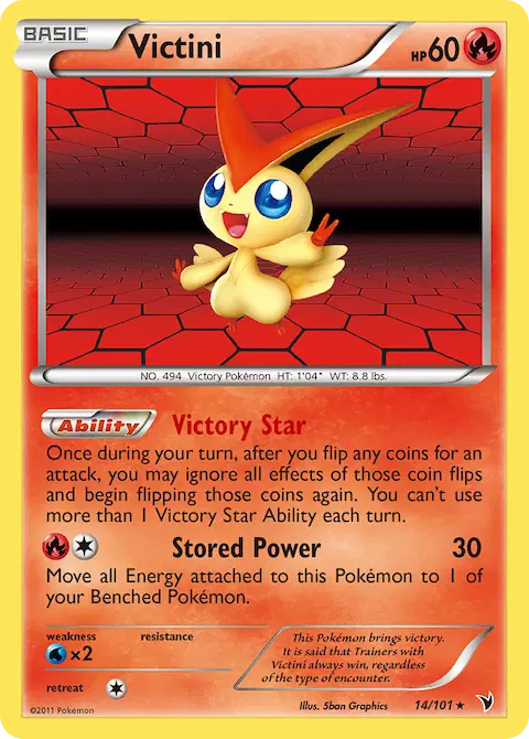 Victini, Noble Victories 14/101