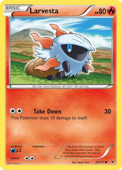 Larvesta, Noble Victories 20/101