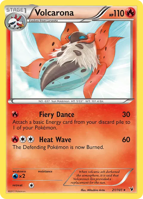 Volcarona, Noble Victories 21/101