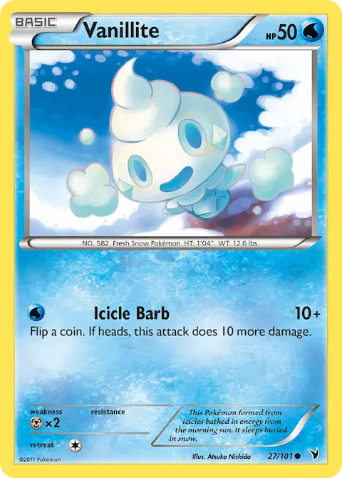 Vanillite, Noble Victories 27/101