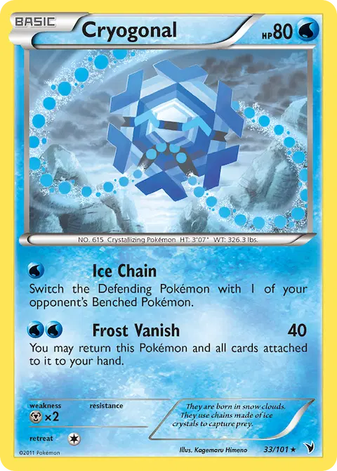 Cryogonal, Noble Victories 33/101