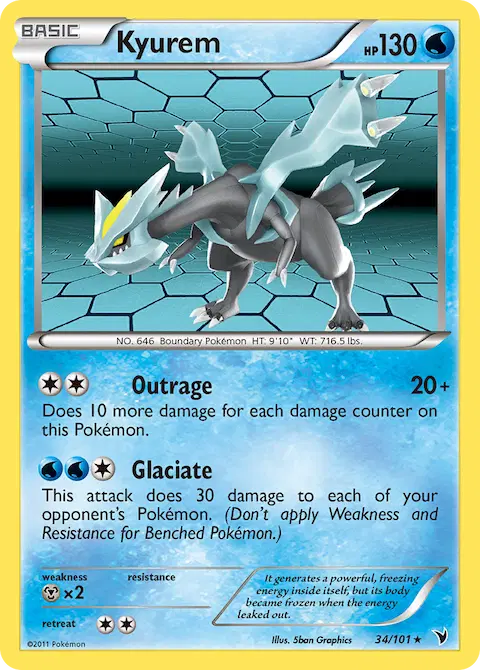 Kyurem, Noble Victories 34/101