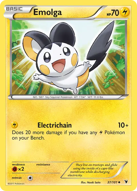 Emolga, Noble Victories 37/101