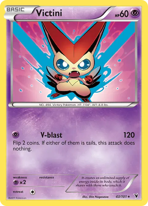 Victini, Noble Victories 43/101