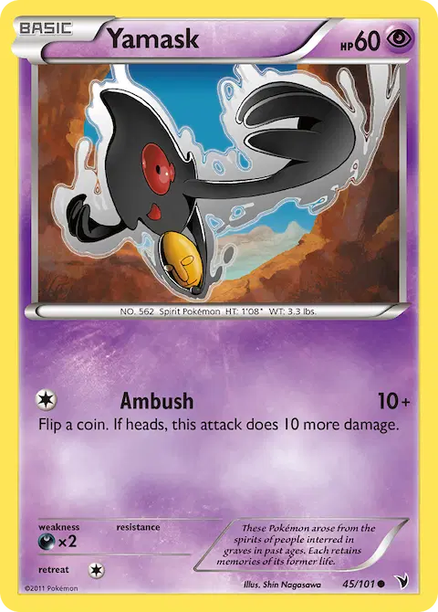 Yamask, Noble Victories 45/101