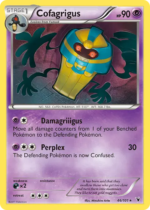 Cofagrigus, Noble Victories 46/101