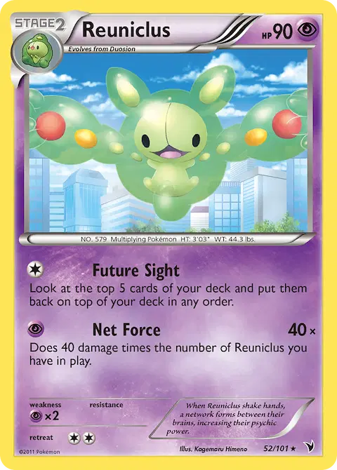 Reuniclus, Noble Victories 52/101