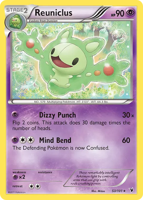 Reuniclus, Noble Victories 53/101