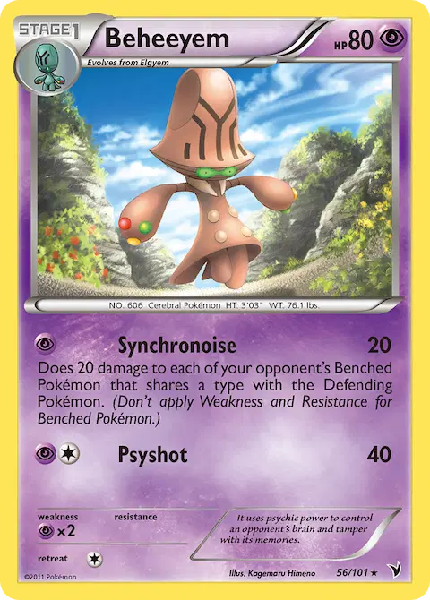 Beheeyem, Noble Victories 56/101