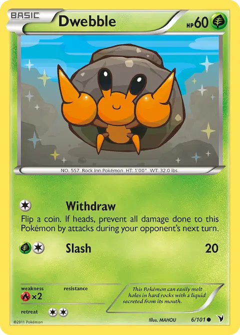 Dwebble, Noble Victories 6/101