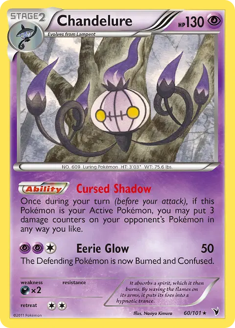 Chandelure, Noble Victories 60/101