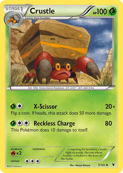 Crustle, Noble Victories 7/101