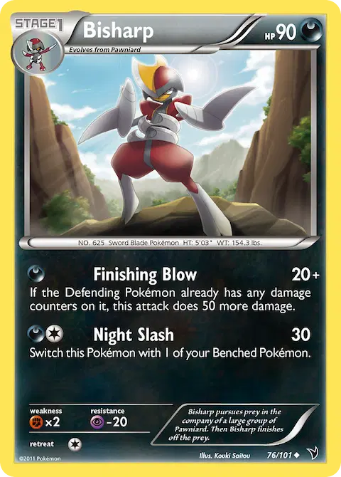 Bisharp, Noble Victories 76/101