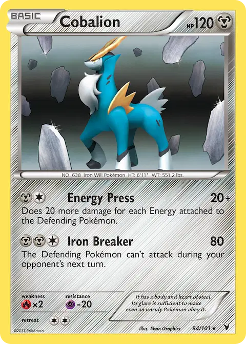 Cobalion, Noble Victories 84/101