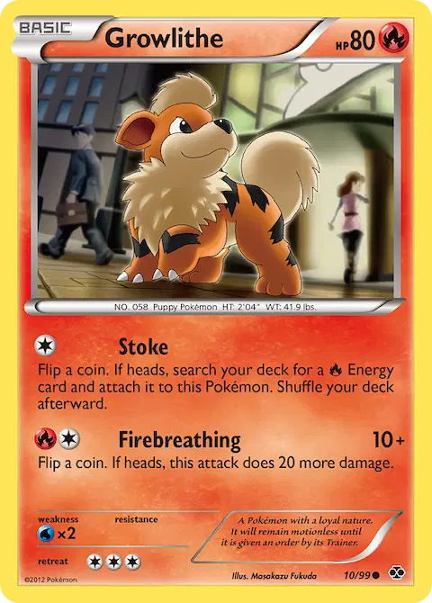 Growlithe, Next Destinies 10/99