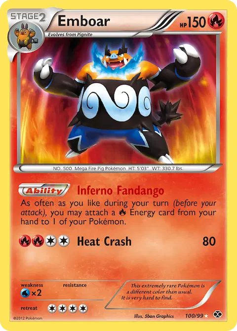 Emboar, Next Destinies 100/099