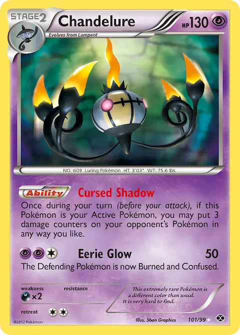 Chandelure, Next Destinies 101/099
