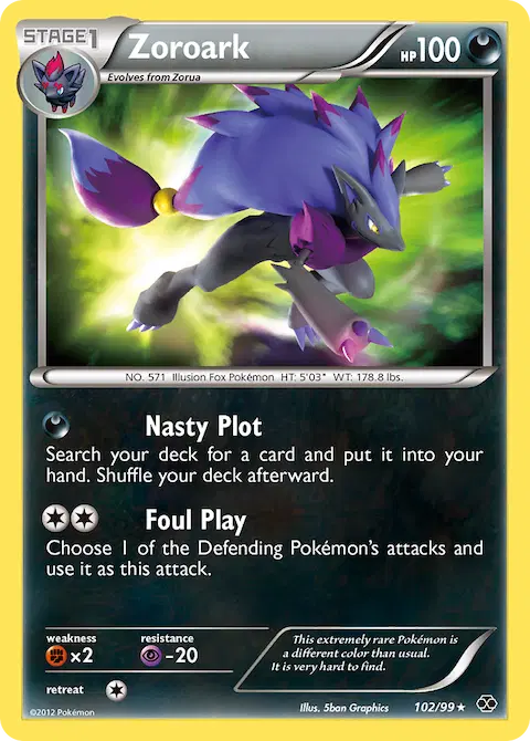 Zoroark, Next Destinies 102/099