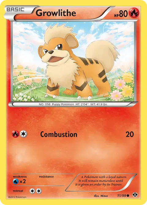 Growlithe, Next Destinies 11/99