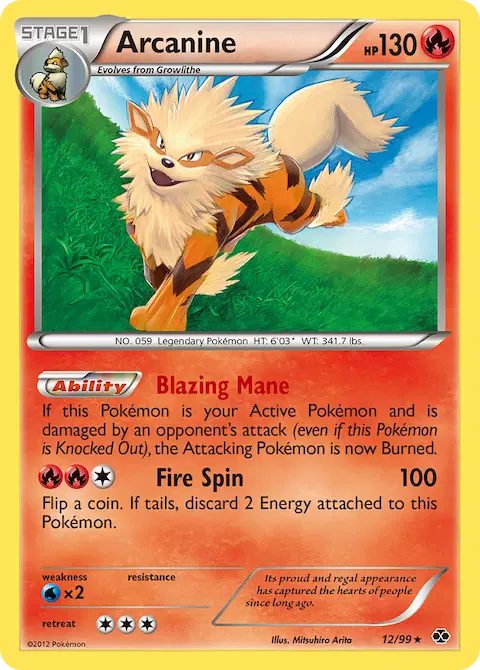 Arcanine, Next Destinies 12/99
