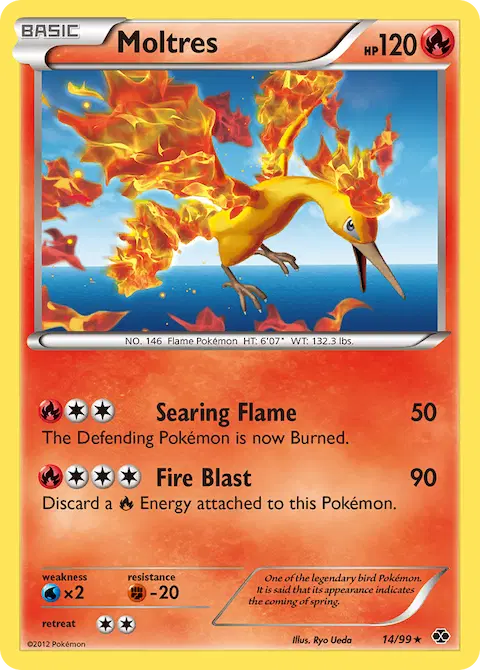 Moltres, Next Destinies 14/99