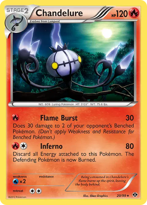 Chandelure, Next Destinies 20/99