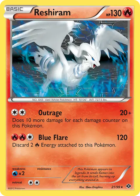 Reshiram, Next Destinies 21/99