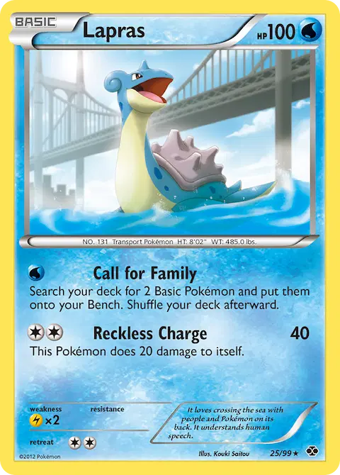 Lapras, Next Destinies 25/99