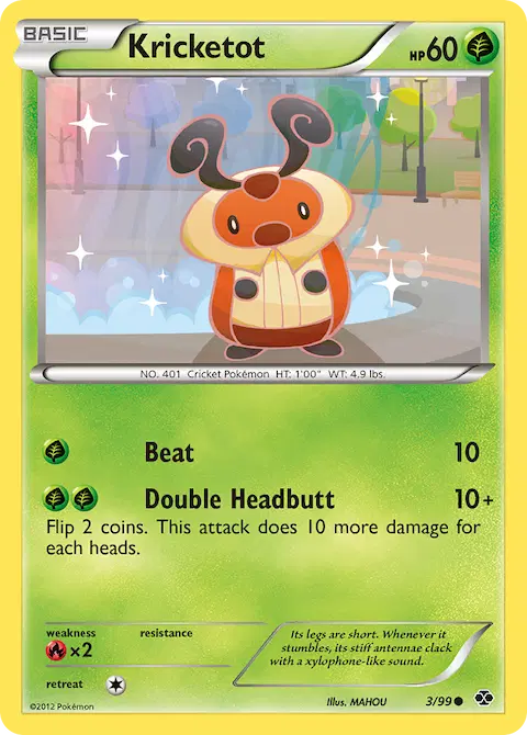 Kricketot, Next Destinies 3/99