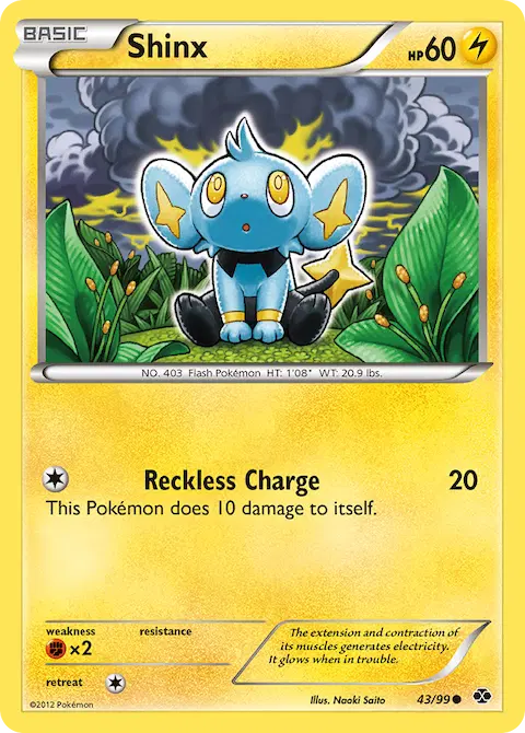 Shinx, Next Destinies 43/99