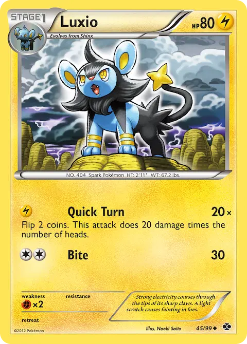 Luxio, Next Destinies 45/99