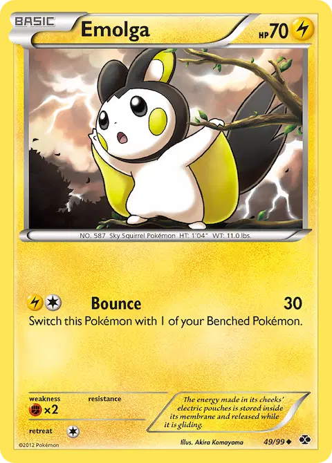 Emolga, Next Destinies 49/99