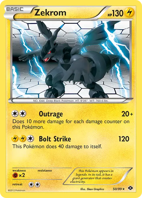 Zekrom, Next Destinies 50/99