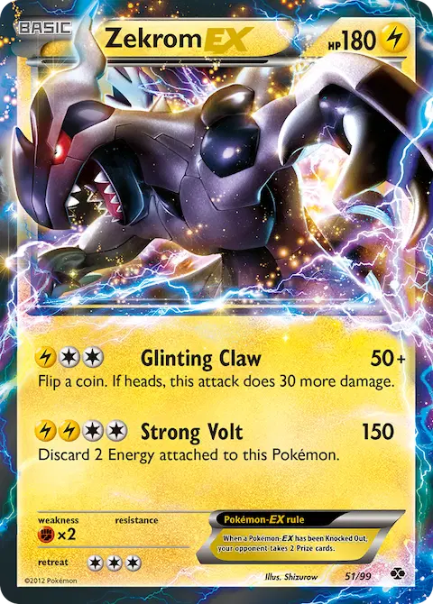 Zekrom-EX, Next Destinies 51/99