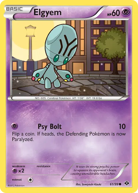Elgyem, Next Destinies 61/99
