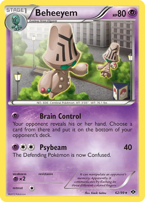 Beheeyem, Next Destinies 62/99