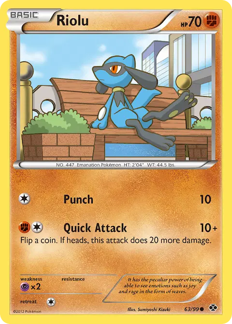 Riolu, Next Destinies 63/99