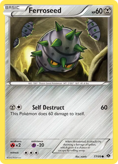 Ferroseed, Next Destinies 77/99