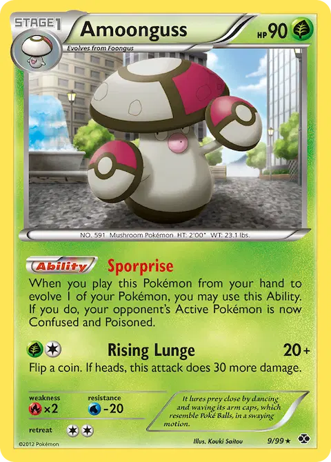Amoonguss, Next Destinies 9/99