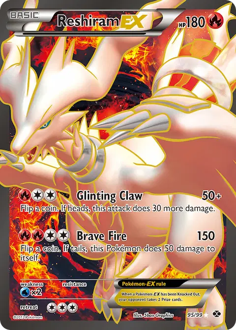Reshiram-EX, Next Destinies 95/99