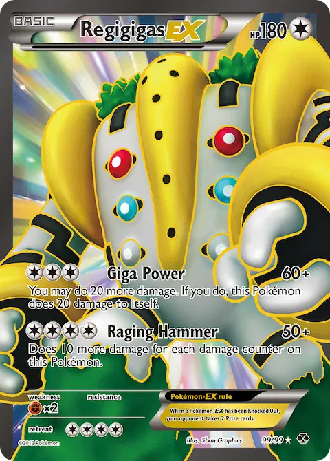 Regigigas-EX, Next Destinies 99/99