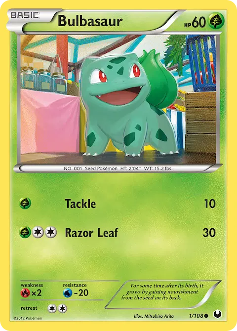 Bulbasaur, Dark Explorers 1/108