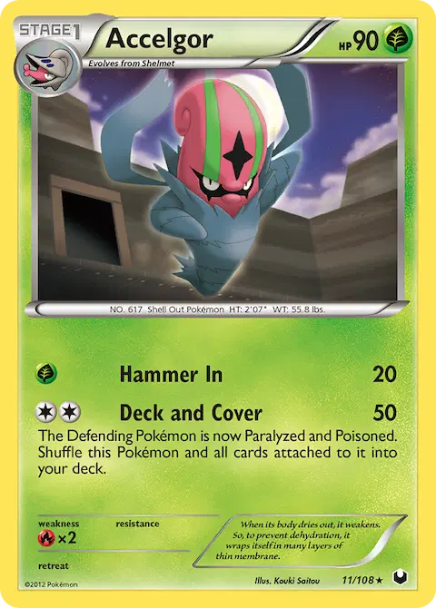 Accelgor, Dark Explorers 11/108
