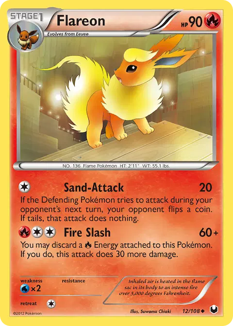 Flareon, Dark Explorers 12/108