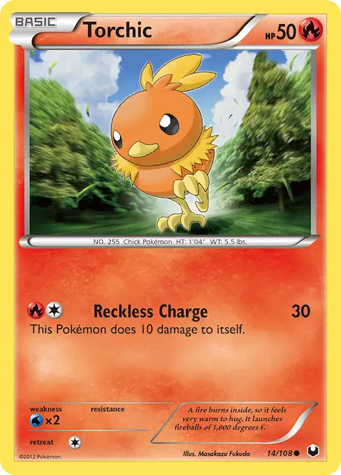 Torchic, Dark Explorers 14/108