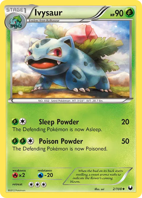 Ivysaur, Dark Explorers 2/108