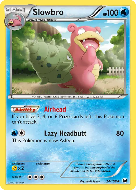 Slowbro, Dark Explorers 24/108