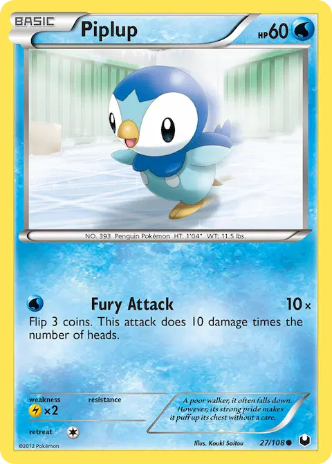 Piplup, Dark Explorers 27/108