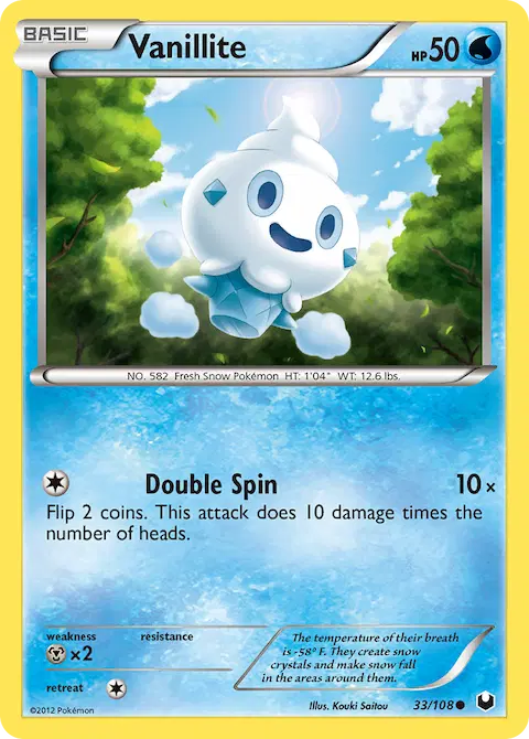 Vanillite, Dark Explorers 33/108