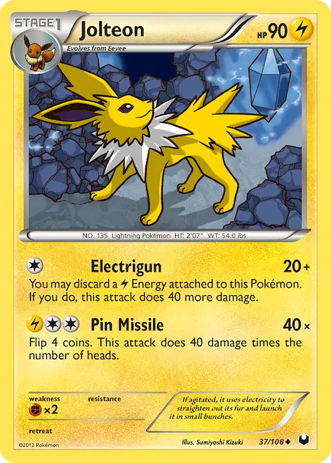 Jolteon, Dark Explorers 37/108